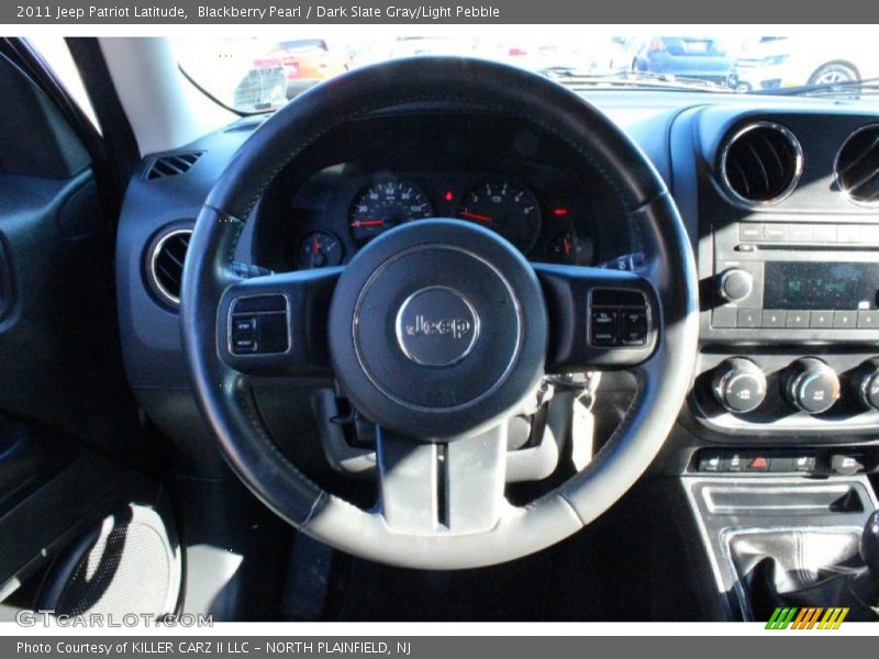 Blackberry Pearl / Dark Slate Gray/Light Pebble 2011 Jeep Patriot Latitude