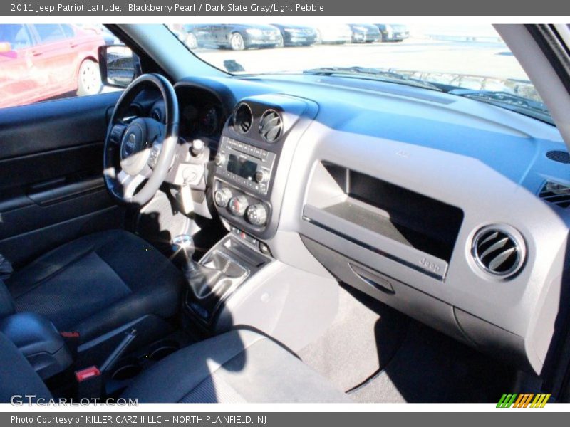 Blackberry Pearl / Dark Slate Gray/Light Pebble 2011 Jeep Patriot Latitude