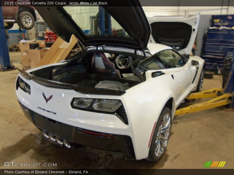 Arctic White / Jet Black 2015 Chevrolet Corvette Z06 Coupe