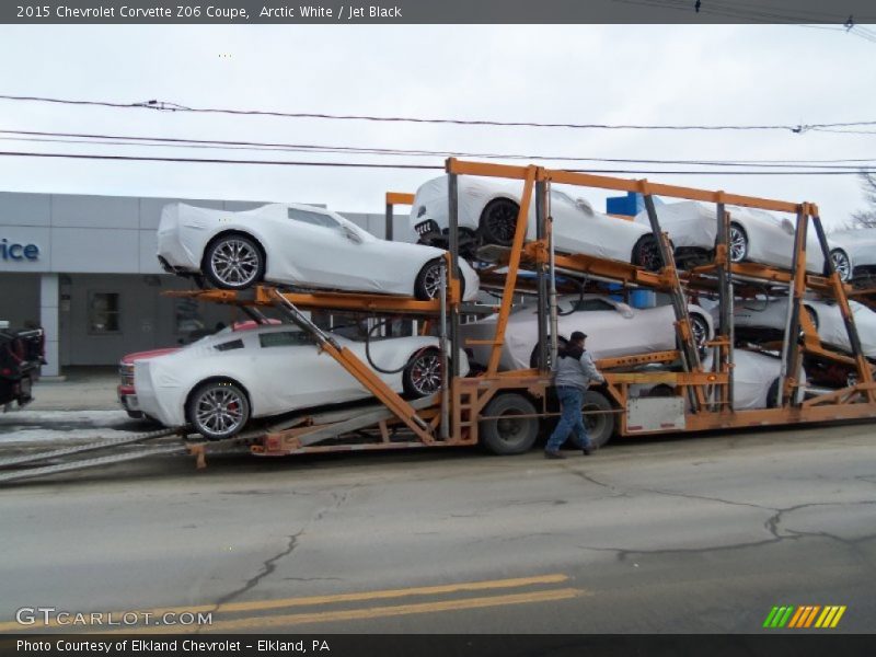 Arctic White / Jet Black 2015 Chevrolet Corvette Z06 Coupe