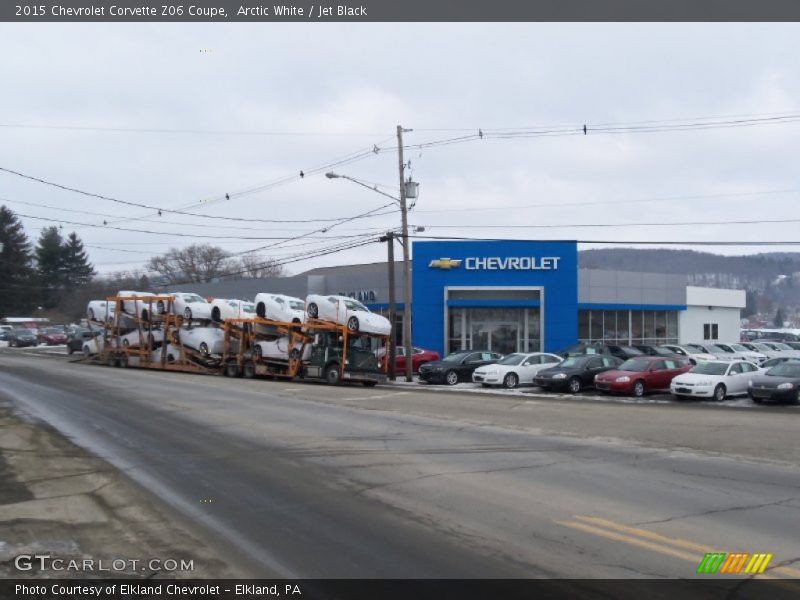 Arctic White / Jet Black 2015 Chevrolet Corvette Z06 Coupe