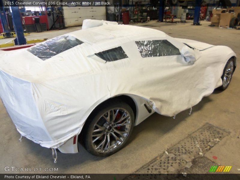 Arctic White / Jet Black 2015 Chevrolet Corvette Z06 Coupe
