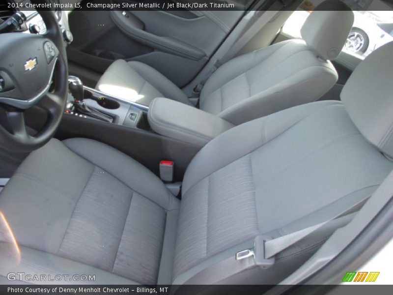 Champagne Silver Metallic / Jet Black/Dark Titanium 2014 Chevrolet Impala LS