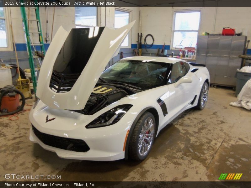 Arctic White / Jet Black 2015 Chevrolet Corvette Z06 Coupe