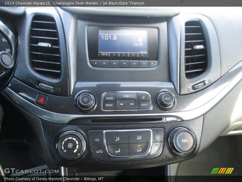 Champagne Silver Metallic / Jet Black/Dark Titanium 2014 Chevrolet Impala LS