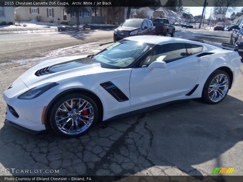 Arctic White / Jet Black 2015 Chevrolet Corvette Z06 Coupe