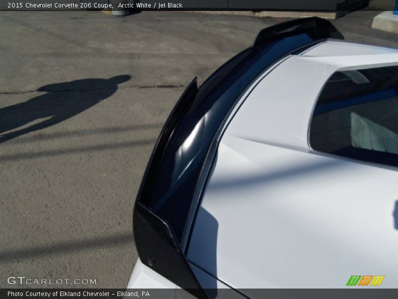 Arctic White / Jet Black 2015 Chevrolet Corvette Z06 Coupe