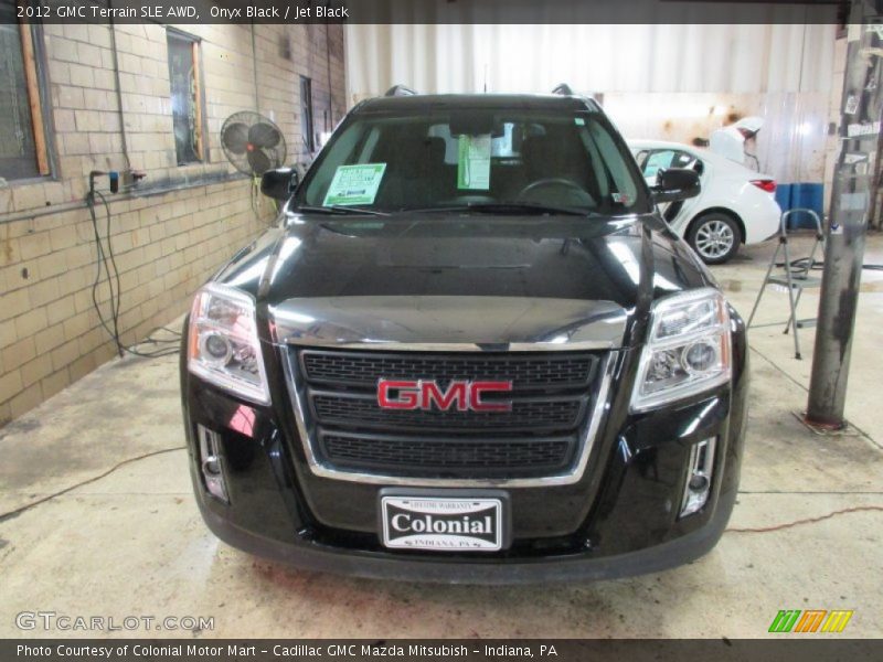 Onyx Black / Jet Black 2012 GMC Terrain SLE AWD