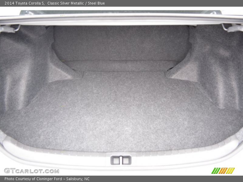  2014 Corolla S Trunk