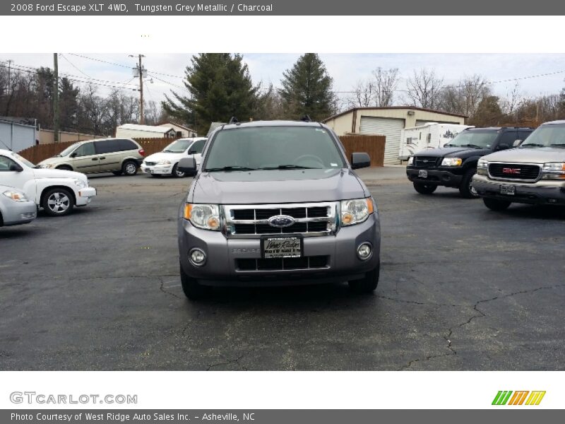 Tungsten Grey Metallic / Charcoal 2008 Ford Escape XLT 4WD