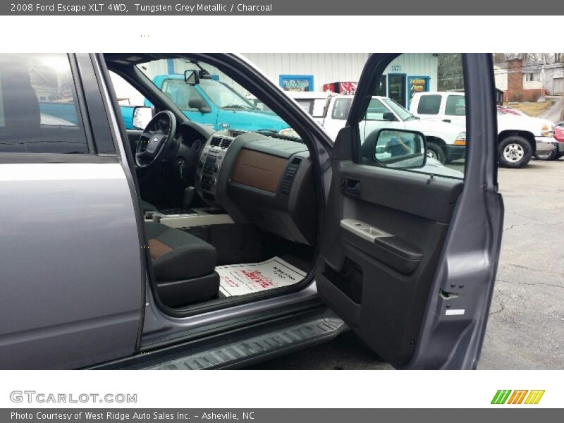 Tungsten Grey Metallic / Charcoal 2008 Ford Escape XLT 4WD