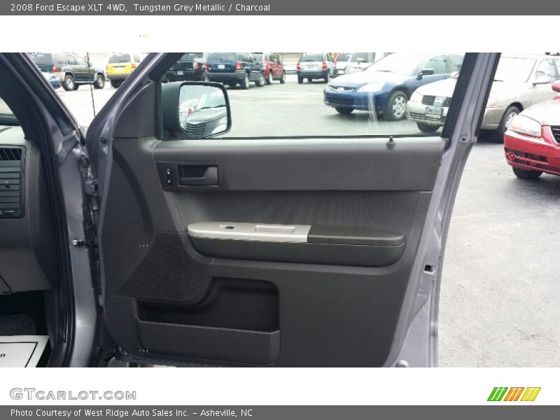 Tungsten Grey Metallic / Charcoal 2008 Ford Escape XLT 4WD