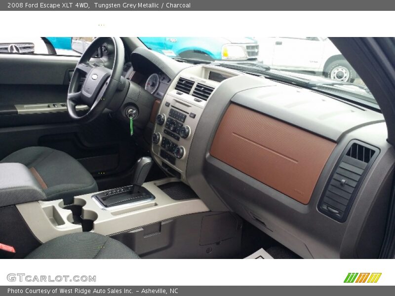 Tungsten Grey Metallic / Charcoal 2008 Ford Escape XLT 4WD
