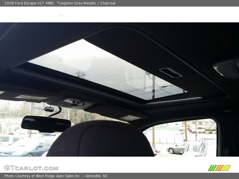 Tungsten Grey Metallic / Charcoal 2008 Ford Escape XLT 4WD