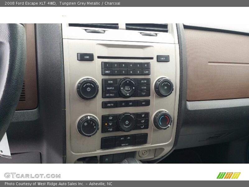 Tungsten Grey Metallic / Charcoal 2008 Ford Escape XLT 4WD