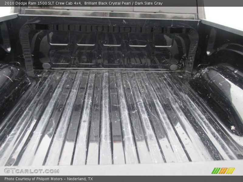 Brilliant Black Crystal Pearl / Dark Slate Gray 2010 Dodge Ram 1500 SLT Crew Cab 4x4