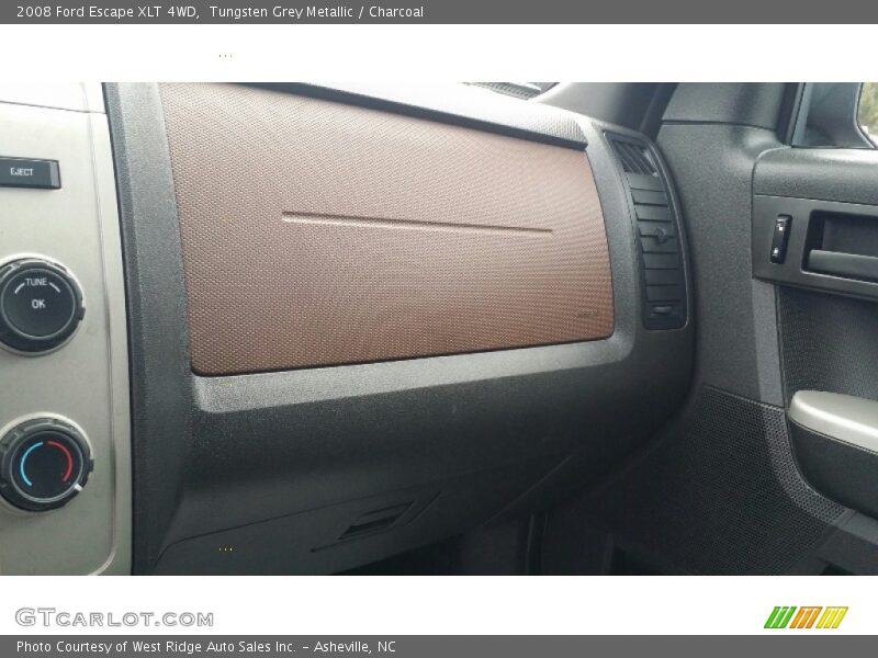 Tungsten Grey Metallic / Charcoal 2008 Ford Escape XLT 4WD