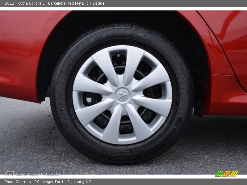 Barcelona Red Metallic / Bisque 2013 Toyota Corolla L