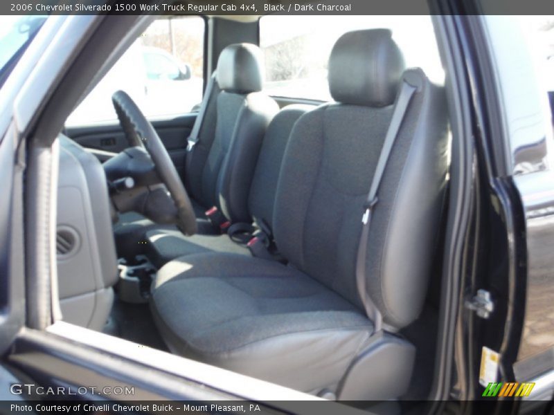 Black / Dark Charcoal 2006 Chevrolet Silverado 1500 Work Truck Regular Cab 4x4