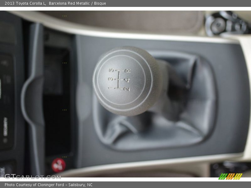 Barcelona Red Metallic / Bisque 2013 Toyota Corolla L