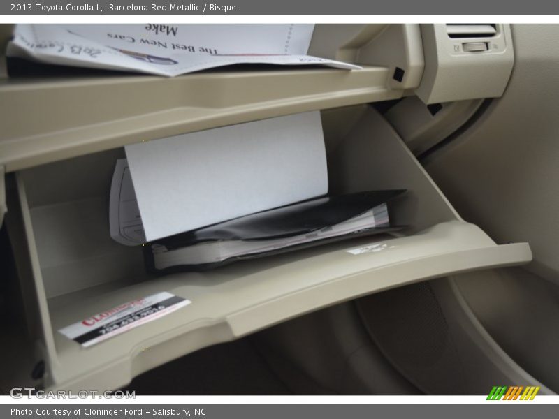 Barcelona Red Metallic / Bisque 2013 Toyota Corolla L