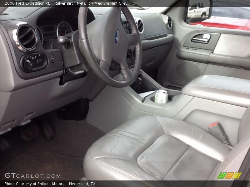 Silver Birch Metallic / Medium Flint Grey 2006 Ford Expedition XLT