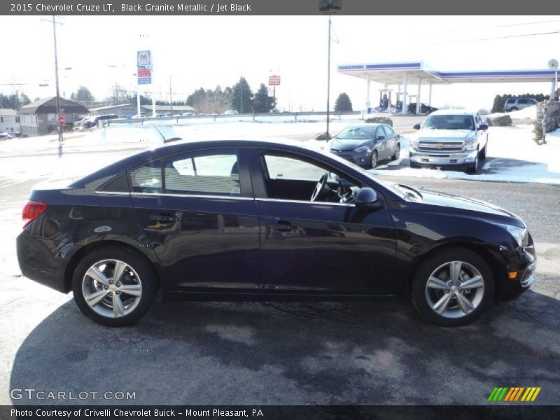 Black Granite Metallic / Jet Black 2015 Chevrolet Cruze LT