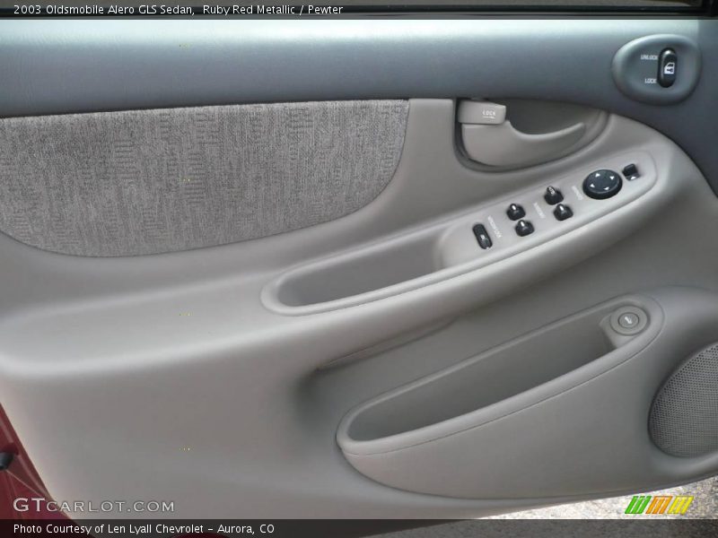 Ruby Red Metallic / Pewter 2003 Oldsmobile Alero GLS Sedan