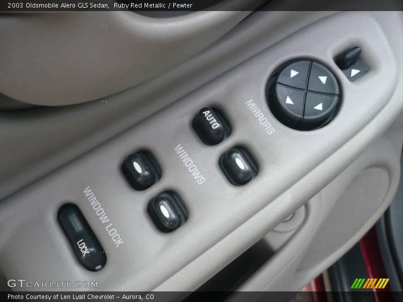 Ruby Red Metallic / Pewter 2003 Oldsmobile Alero GLS Sedan