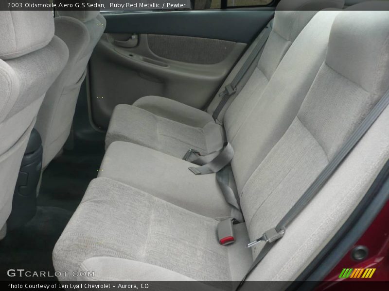 Ruby Red Metallic / Pewter 2003 Oldsmobile Alero GLS Sedan