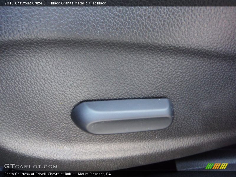 Black Granite Metallic / Jet Black 2015 Chevrolet Cruze LT