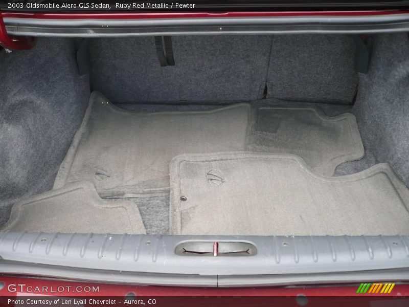 Ruby Red Metallic / Pewter 2003 Oldsmobile Alero GLS Sedan