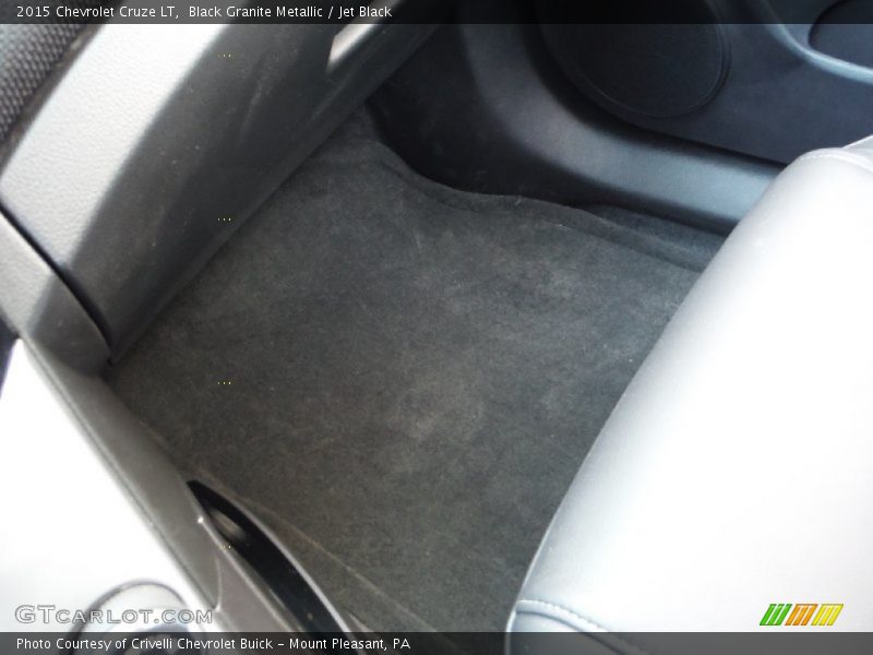 Black Granite Metallic / Jet Black 2015 Chevrolet Cruze LT
