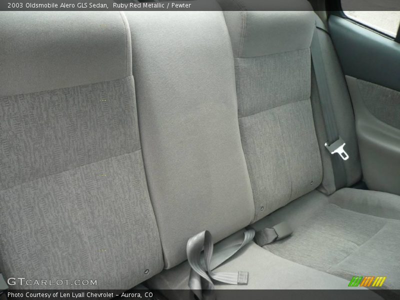 Ruby Red Metallic / Pewter 2003 Oldsmobile Alero GLS Sedan