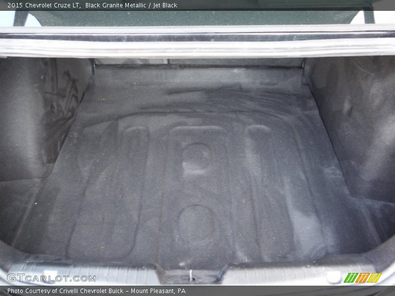 Black Granite Metallic / Jet Black 2015 Chevrolet Cruze LT