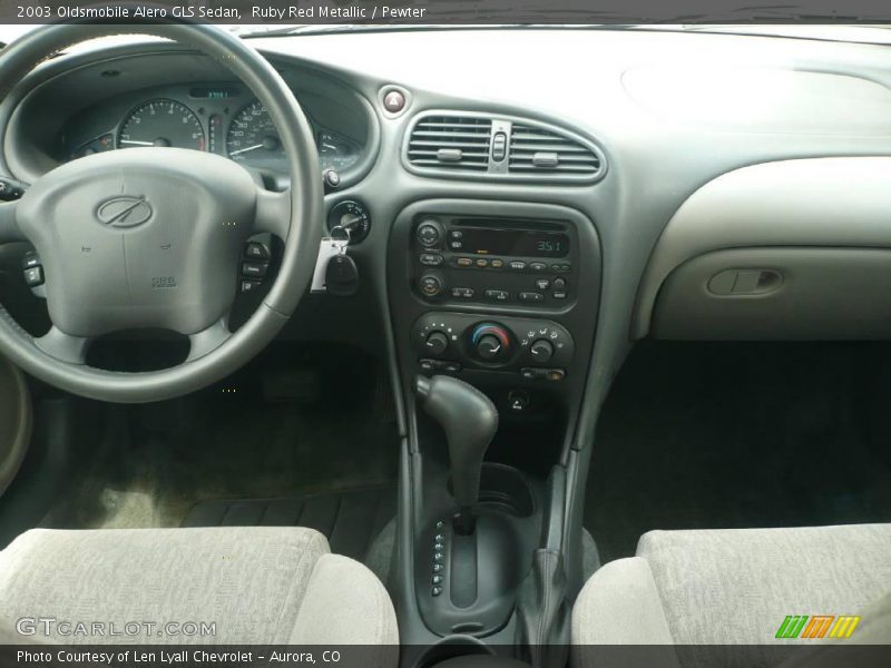 Ruby Red Metallic / Pewter 2003 Oldsmobile Alero GLS Sedan
