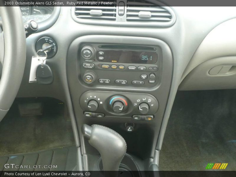 Ruby Red Metallic / Pewter 2003 Oldsmobile Alero GLS Sedan