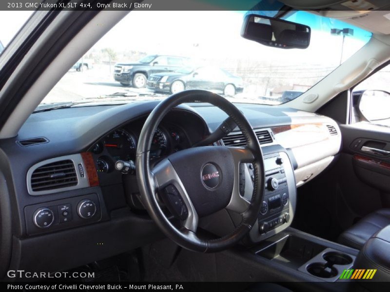 Onyx Black / Ebony 2013 GMC Yukon XL SLT 4x4