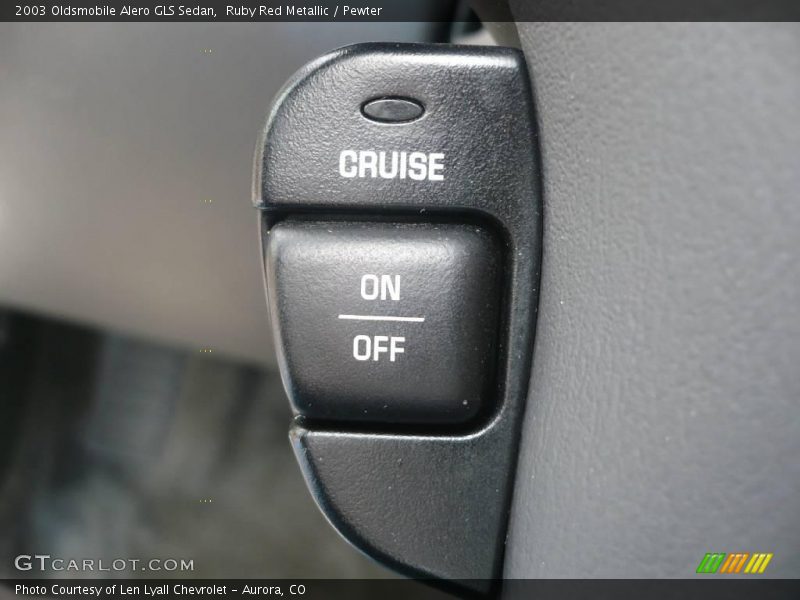 Ruby Red Metallic / Pewter 2003 Oldsmobile Alero GLS Sedan