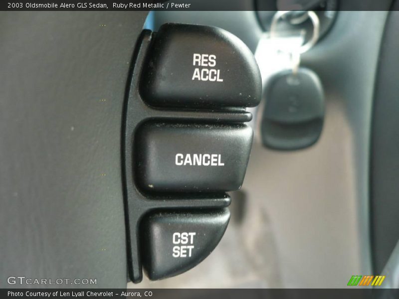 Ruby Red Metallic / Pewter 2003 Oldsmobile Alero GLS Sedan
