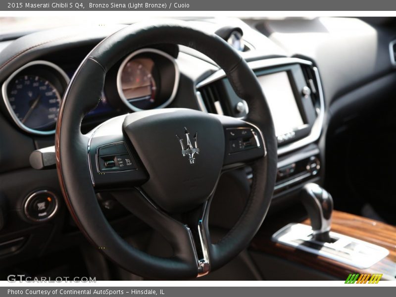 Bronzo Siena (Light Bronze) / Cuoio 2015 Maserati Ghibli S Q4
