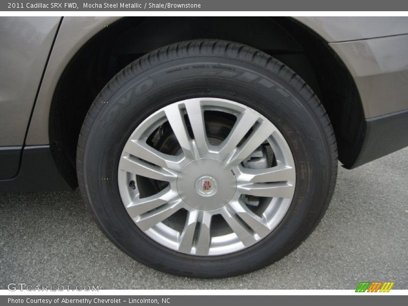 Mocha Steel Metallic / Shale/Brownstone 2011 Cadillac SRX FWD