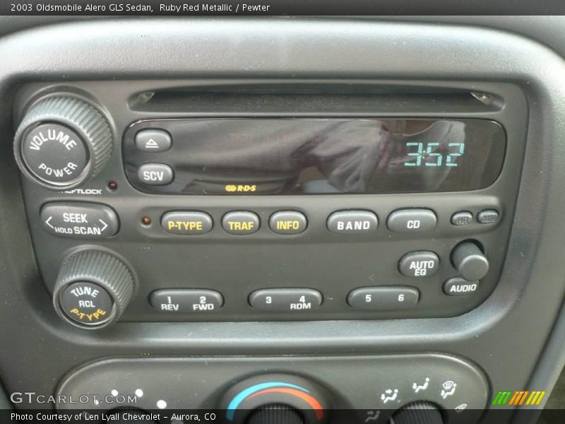 Ruby Red Metallic / Pewter 2003 Oldsmobile Alero GLS Sedan