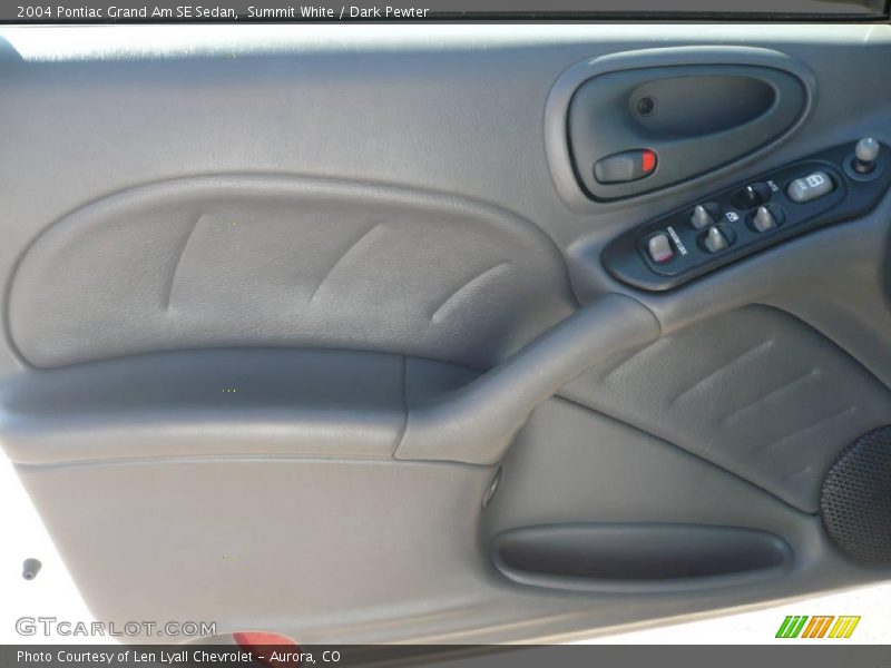 Summit White / Dark Pewter 2004 Pontiac Grand Am SE Sedan