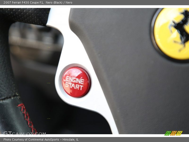 Controls of 2007 F430 Coupe F1