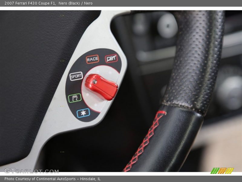 Controls of 2007 F430 Coupe F1