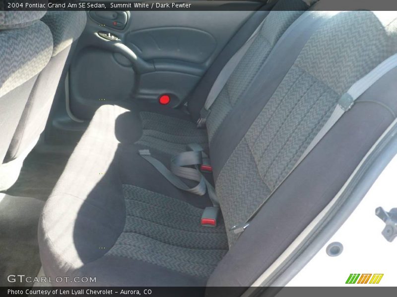 Summit White / Dark Pewter 2004 Pontiac Grand Am SE Sedan