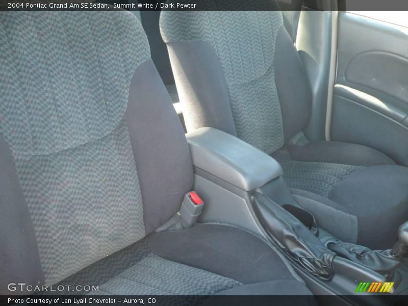 Summit White / Dark Pewter 2004 Pontiac Grand Am SE Sedan