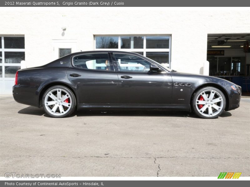 Grigio Granito (Dark Grey) / Cuoio 2012 Maserati Quattroporte S