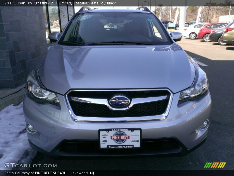 Ice Silver Metallic / Black 2015 Subaru XV Crosstrek 2.0i Limited